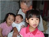 Grandpa and kids