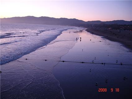 Santa Monica Pier and Beach