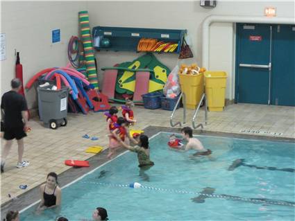 Felicia 1st Swim Class