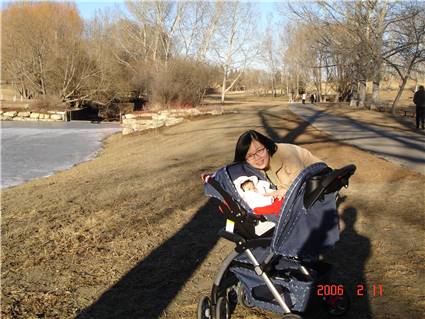 Confederation Park - Felicia and Mommy