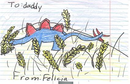 Stegosaurus by Felicia